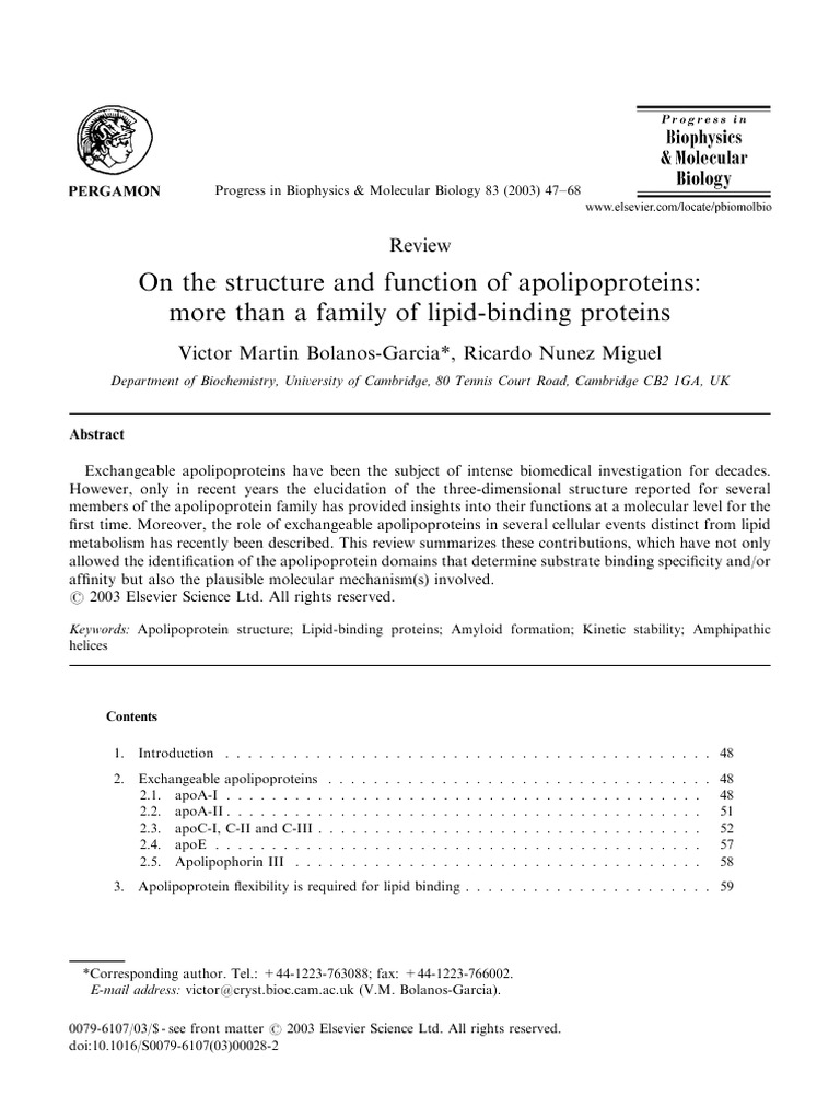 Proline 2 | PDF | Apolipoprotein E | Alpha Helix
