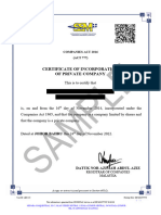 Section 17 Certificate of Incorporation | PDF