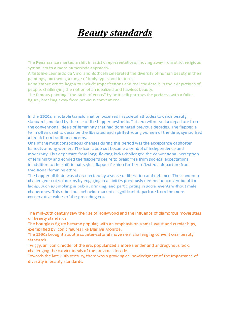 BS Text | PDF | Beauty