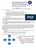 Eng 8 - LP Lesson 9