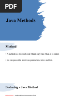 5 Java Methods