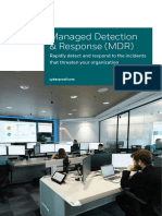 Managed Detection & Response (MDR) - 4pg