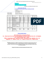 CBSE - Senior School Certificate Examination (Class XII) Results 2024