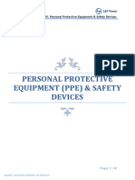 PPEs and Safety Devices