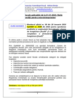 1. Noutăți Fiscale Aplicabile de La 01.01.2023. Noile Condiții Pentru Microîntreprinderi