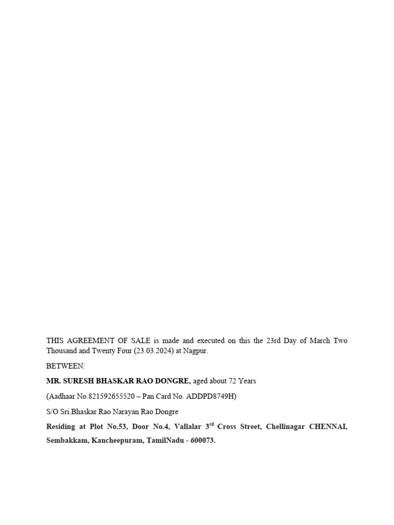 Agreement to sale suresh pdf deed taxes