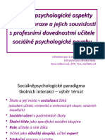 08 - TUL Soc Psych Školy Prof Dove Uči ZŠ SŠ