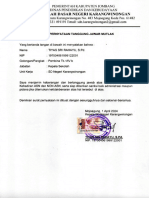 Dokumen Rekapitulasi Kehadiran Bulan Maret Sd Negeri Karangwinongan