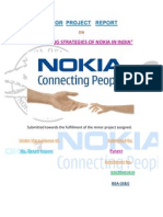 Marketing Strategies of Nokia in India