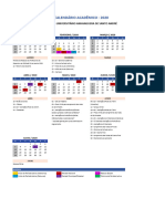 Calendario Academico_SÃO PAULO_AEDU_Santo André - Centro Univ.