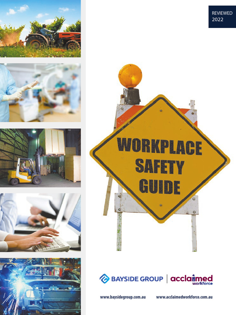 Workplace Safety Induction Guide | PDF | Occupational Safety And Health ...
