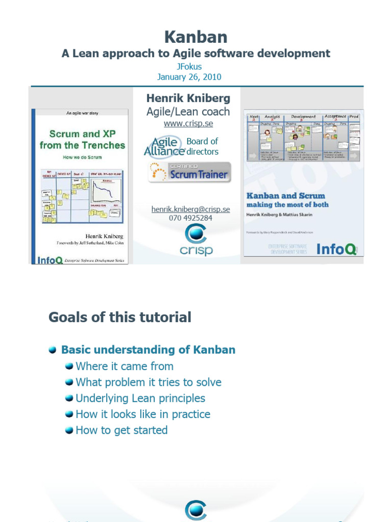 Understanding Kanban in Agile Development | PDF | Agile Software ...