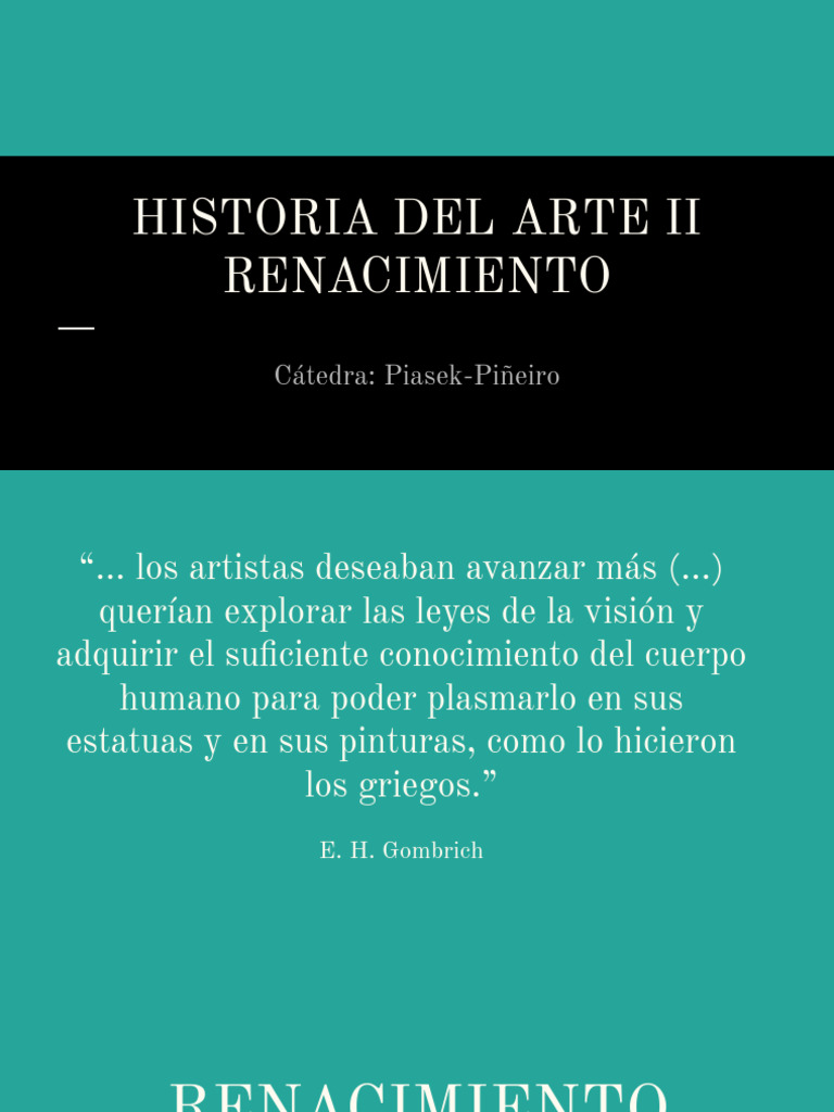 Historia Del Arte - Renacimiento UCSE | PDF | Renacimiento | Última cena