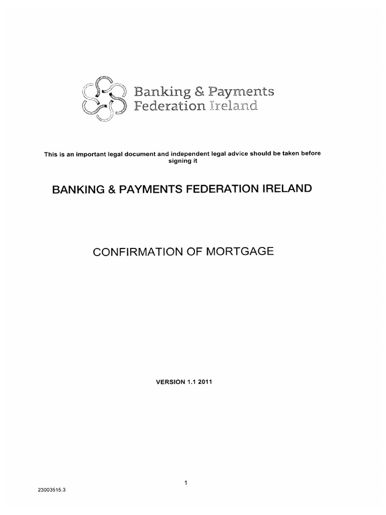 Deed of Confirmation | PDF