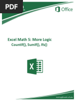 Excel Math 5