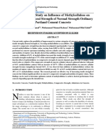 Experimental Study On Influence of Methylcellulose