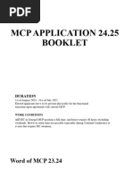 MCP 24.25 Application