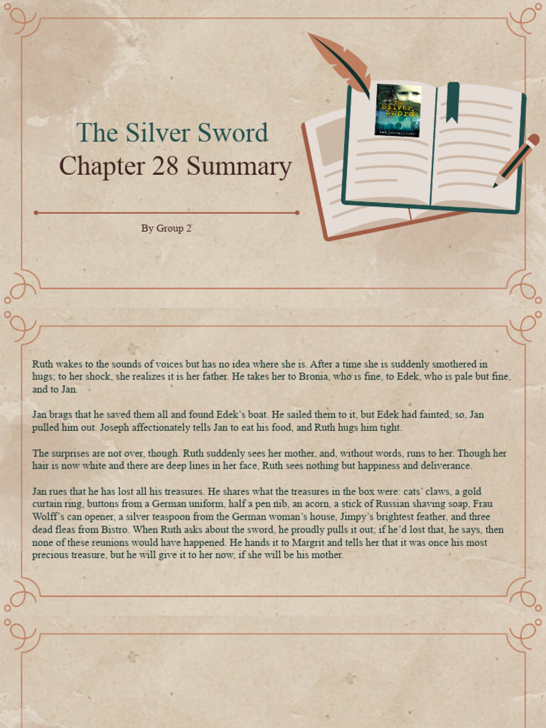 Chapter 28 Summary | PDF | Art | Mystery, Thriller & Crime Fiction
