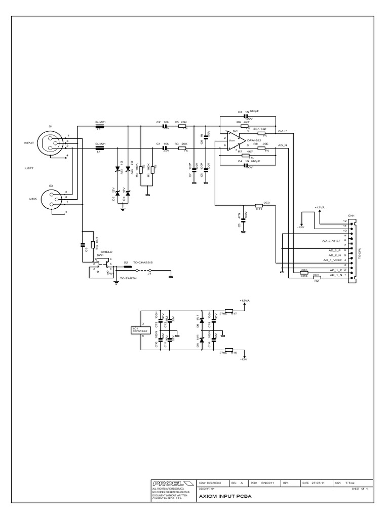 96PCAI00060 Schematic RevA | PDF | Chess Theory | Chess