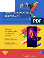 PROMIENIOWANIE TERMICZNE