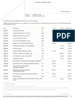 Lloyds Bank Print Friendly Statement