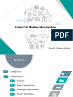 Border Port Modernization Solution. Nuctech Company Limited