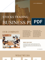 Stocks Trading Business Plan