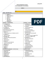 UIN 23-24 Spring Active Vocabulary List For Span 1 - UPDATED