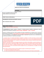 Modelo de Projeto Integradores Modulo 3 Aluno