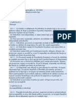 Egea Privind Statutul Magistraţilor nr303 Din 2004