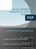 Analisis de Inferencias Mediante El Metodo Analógico