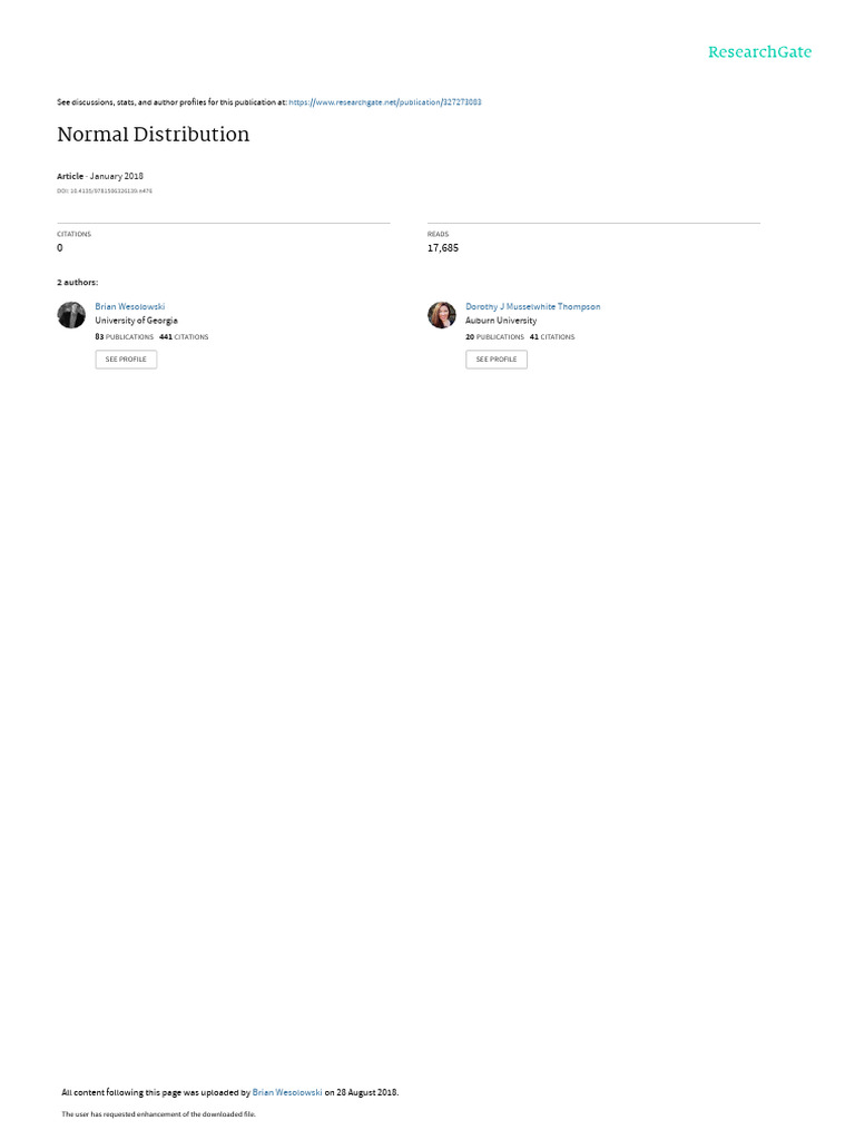 Comp App Source 2 | PDF | Normal Distribution | Statistical Significance
