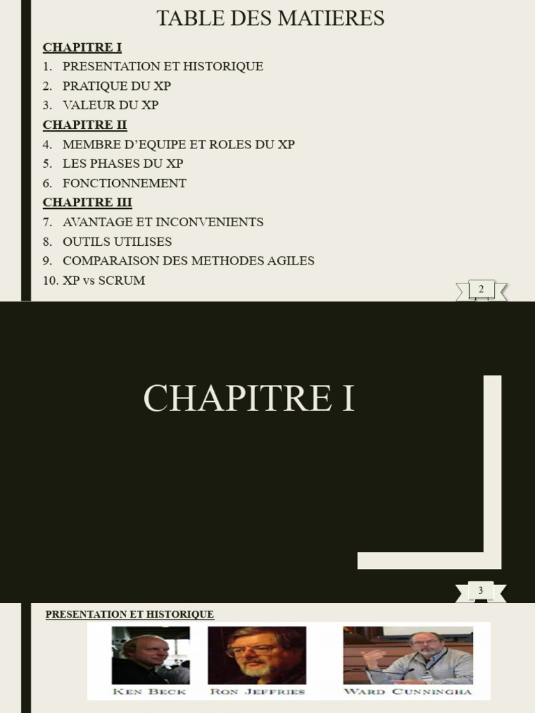 Méthodologie eXtreme Programming (XP) | PDF | Informatique ...