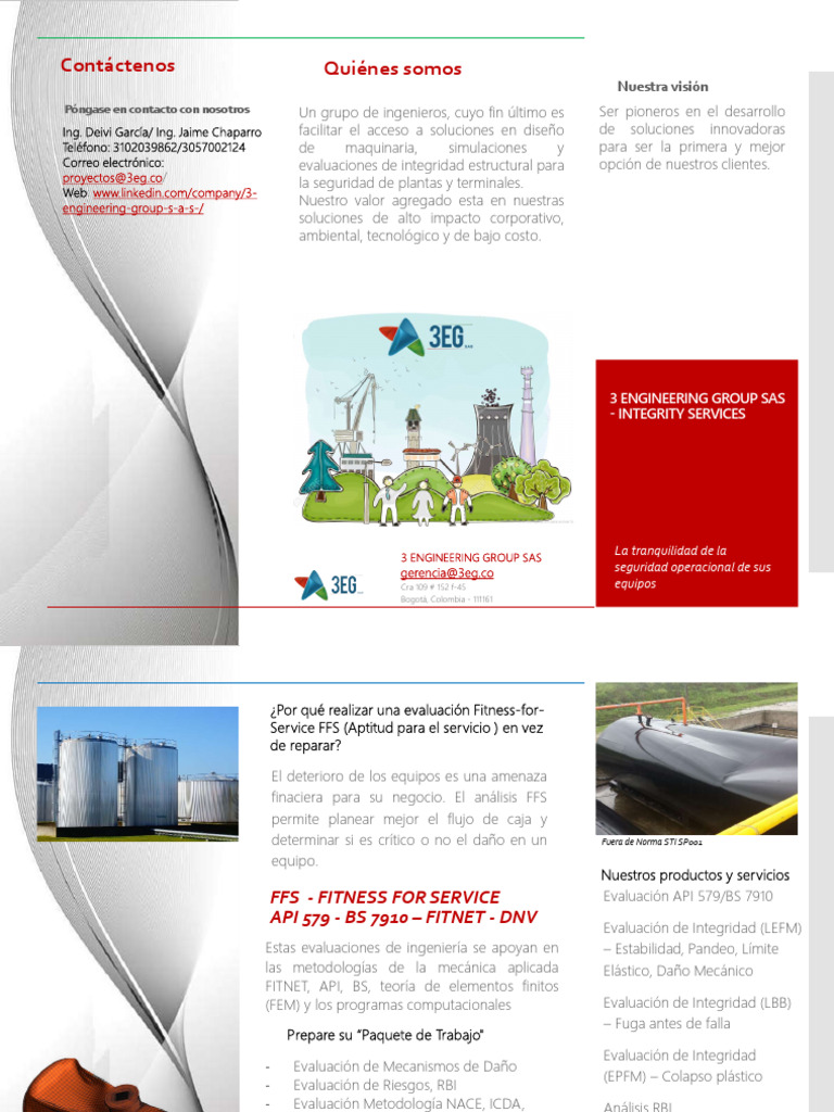 Soluciones de Ingeniería y Evaluación de Integridad | PDF | Corrosión ...