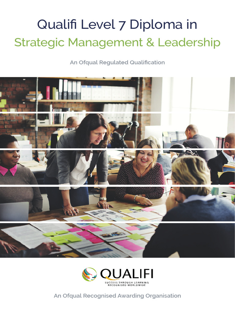 Level 7 Diploma in Strategic Management | PDF | Learning | Academic Degree
