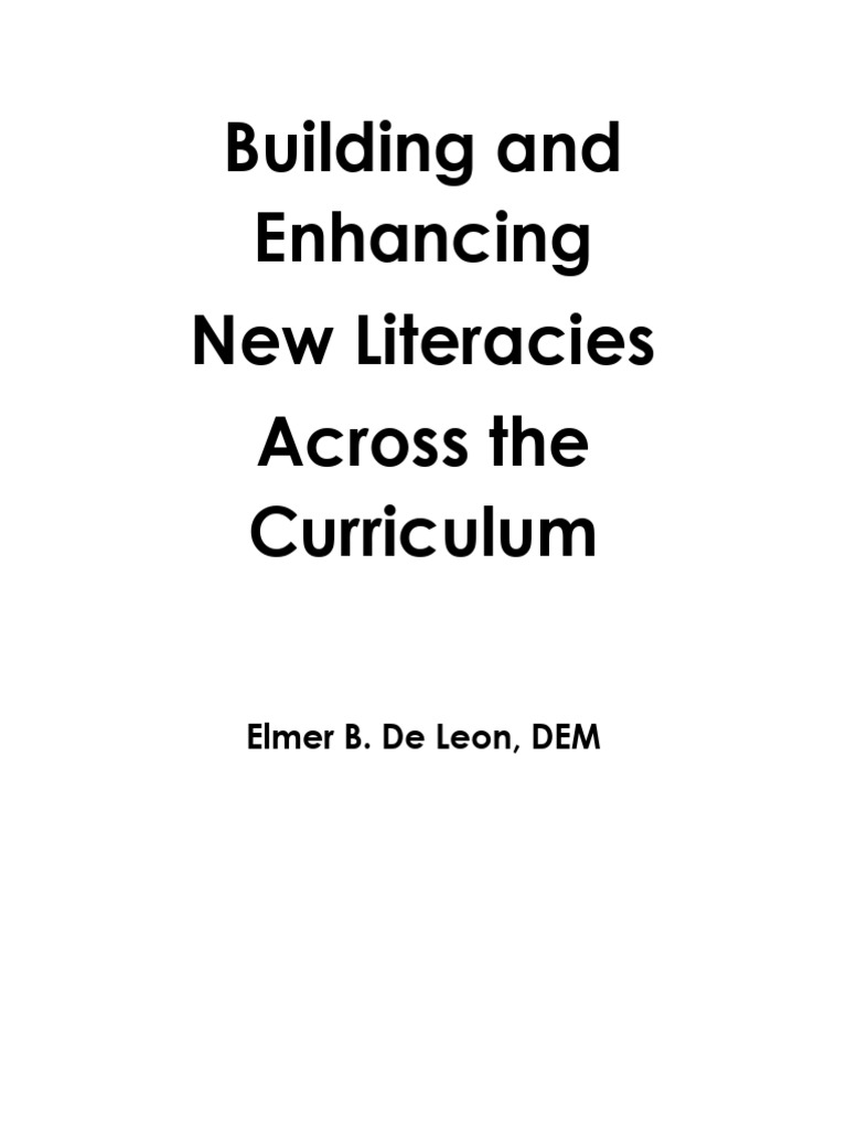 Book buillding and enhancing new literacies 1 pdf learning teachers