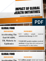 Positive Impact of Global Health Initiatives
