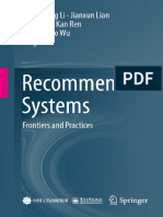 Recommender Systems - Frontiers - Dongsheng Li