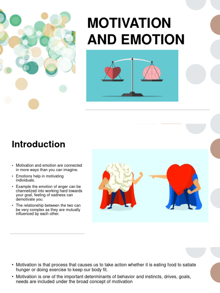 MOTIVATION & EMOTIONS | PDF | Emotions | Motivation