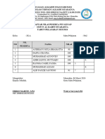 Daftar Nilai PTS Genap 2024 - PAI DAN IPA 2024