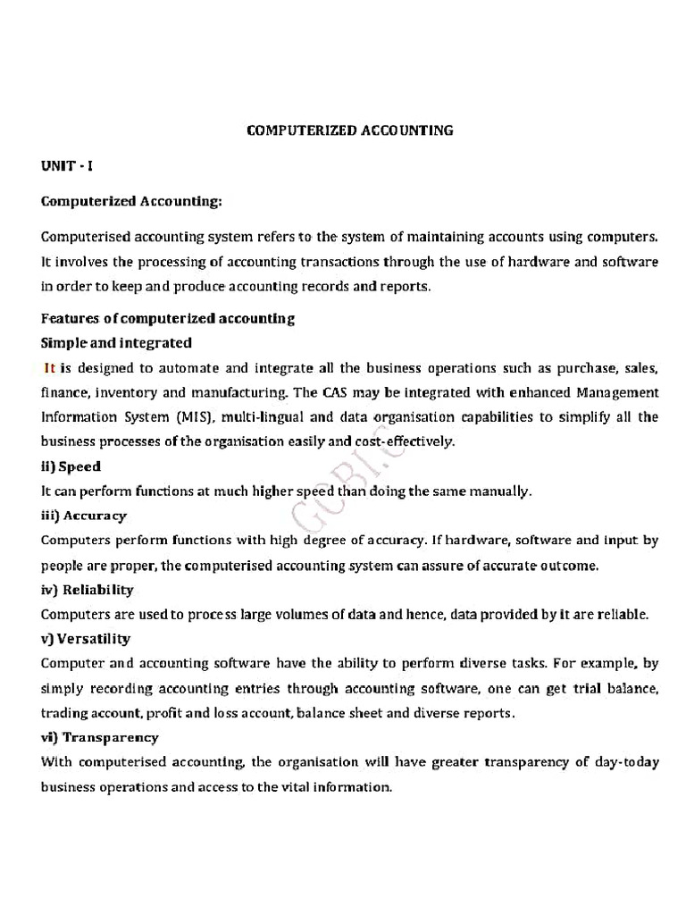 Computarized Acc | PDF