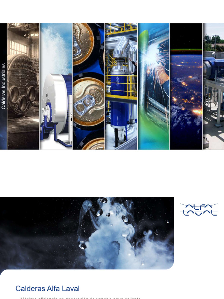 Presentación Calderas Alfa Laval V1 2022 | PDF | Vapor | Agua