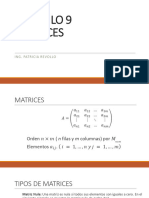 Capítulo 9 Matrices