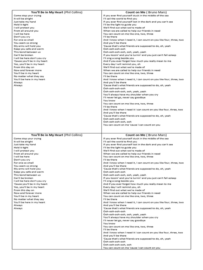 Graduation Songs Pdf