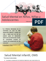 Salud Mental NNA. Guías Clinicas
