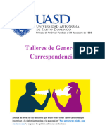 Talleres de Genero y Correspondencia.3.0