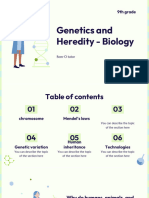 Genetics and Heredity - Biology - 9th Grade