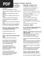 Esprit de Dieu Règne - Paroles | PDF