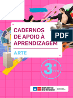 Caderno de Aprendizagem ARTE - 3 Ano