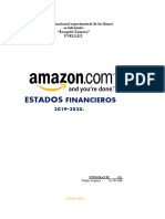 1amazon Inc. Estados Financieros 2019-2020